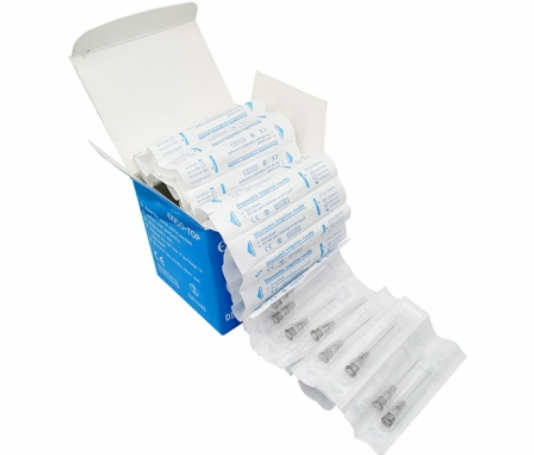 Disposable endo irrigation needle tip 27ga- grey 100 pcs