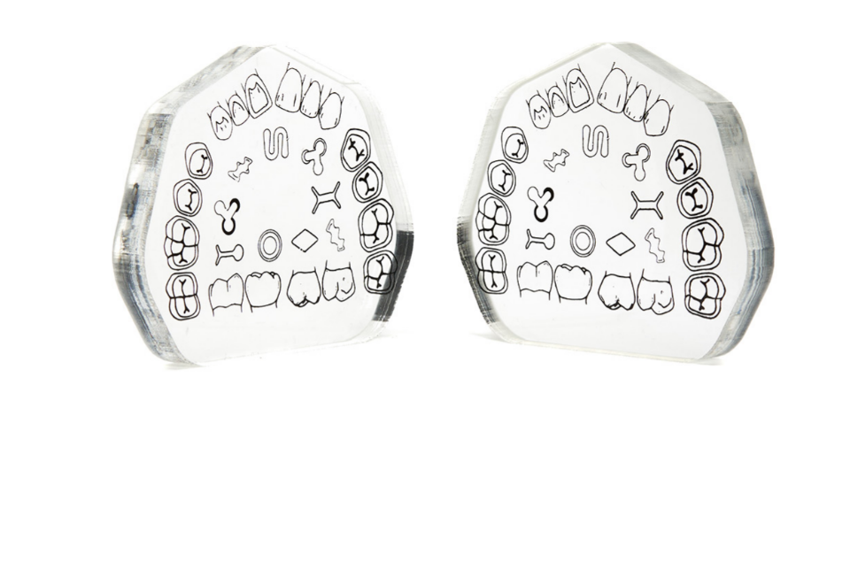 Preparation training block transparent