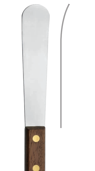 Plaster & Alginate Mixing Spatula - Wooden Handle