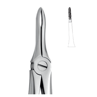 Upper tooth forceps – english pattern (anatomic design)