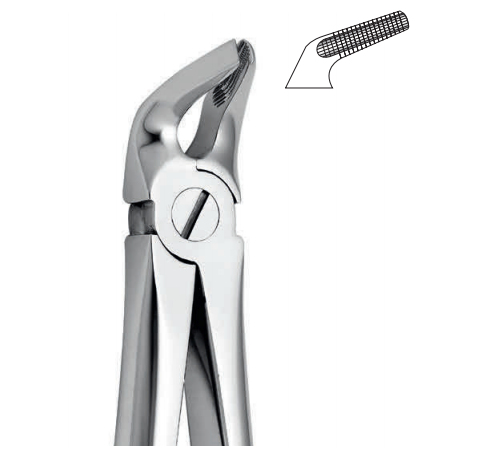 Lower tooth forceps – english pattern (anatomic design)