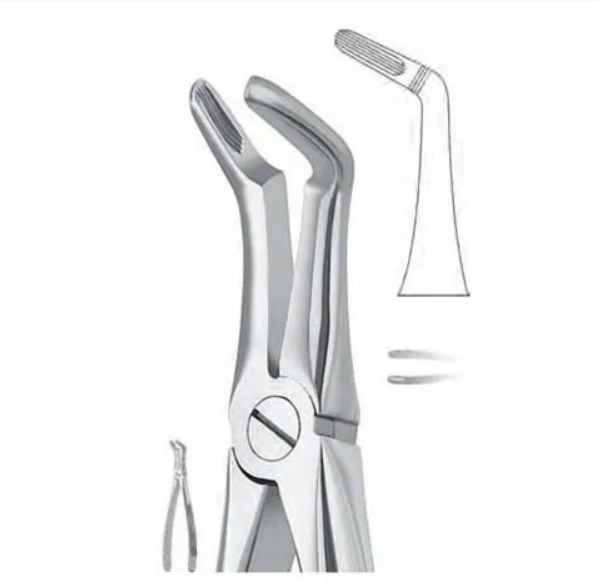 Lower tooth forceps – english pattern (anatomic design)