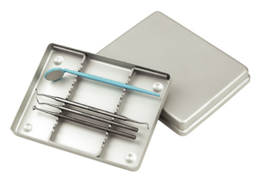 Aluminium instrument Tray Type B Non-Perforated
