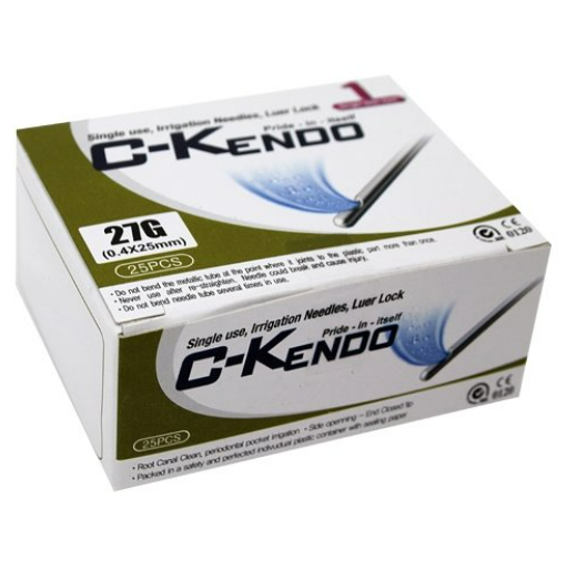 Endodontic Irrigation Needles Side Vented - 27G