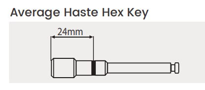 Hexagonal Key - Long & Short Stem