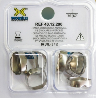 Anatomical Bands For Molars - Box Of 10 PCs