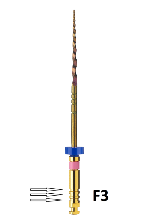 Endo Files - Prima Taper Gold – Heat treated NiTi Files