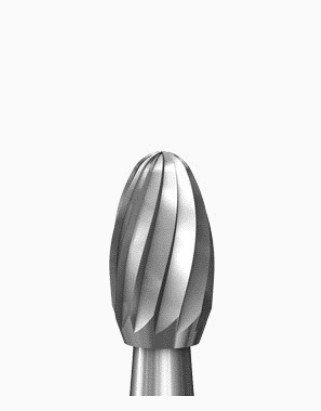 Carbide Burs Orthodontic Burs 12 Flutes Safe End