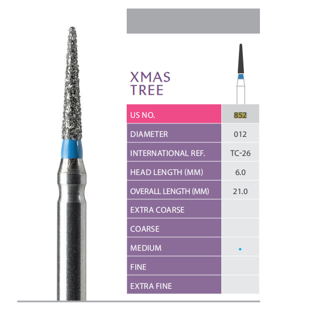 Prima Diamond Bur X-Mas Tree