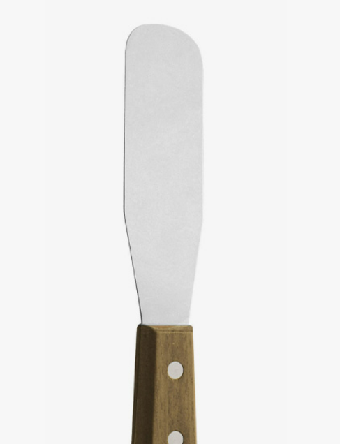 Mixing Spatula for Plaster & Alginate - Wooden Handle