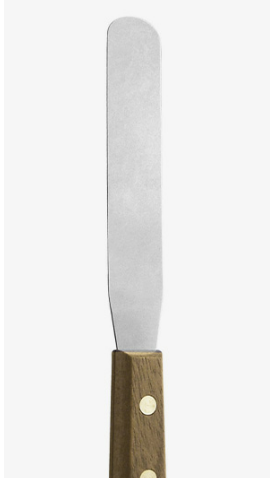 Mixing Spatula for Plaster & Alginate - Wooden Handle