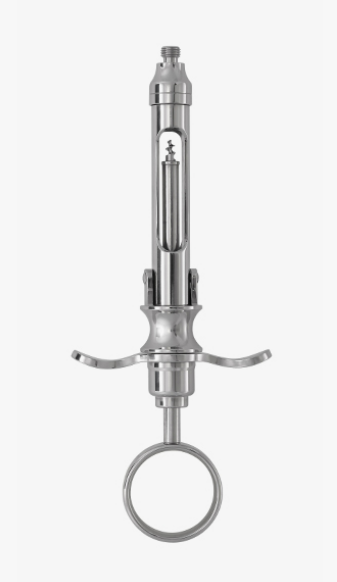 Dental Syringe Aspirating – Stainless Steel