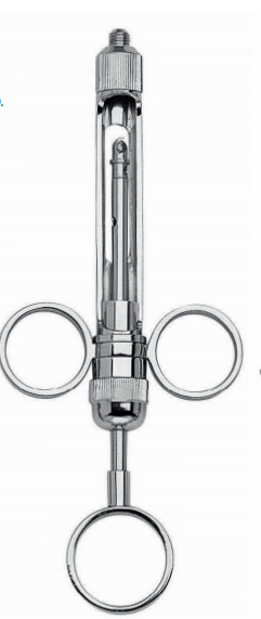 Dental Syringe Aspirating – Stainless Steel