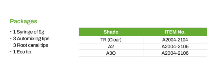 Dia-Cem A2- Dual Cure Adhesive Resin Cement