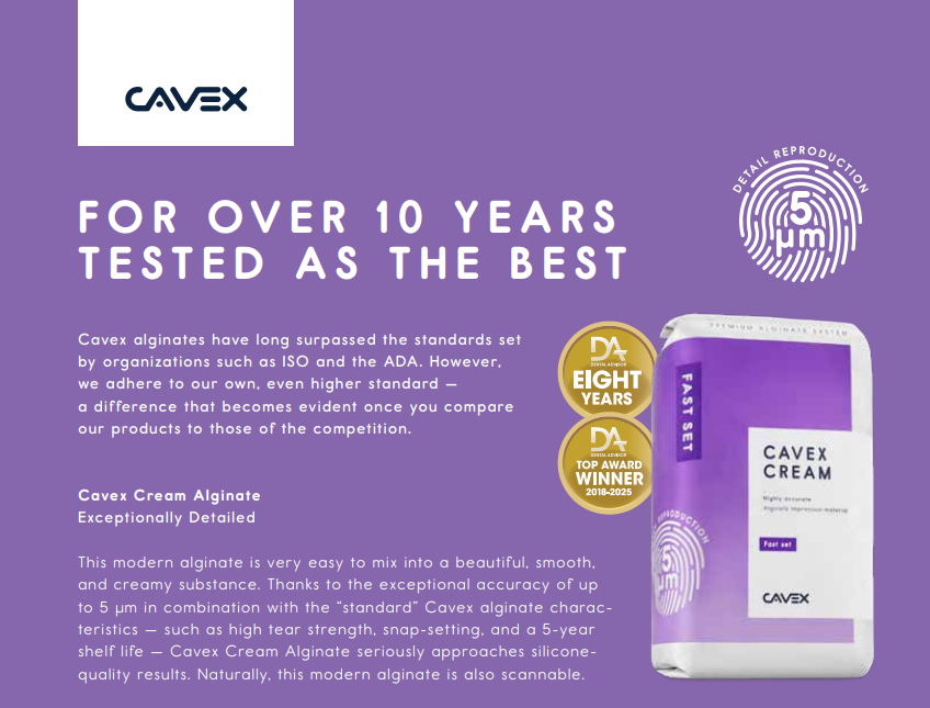 Cavex Cream Alginate