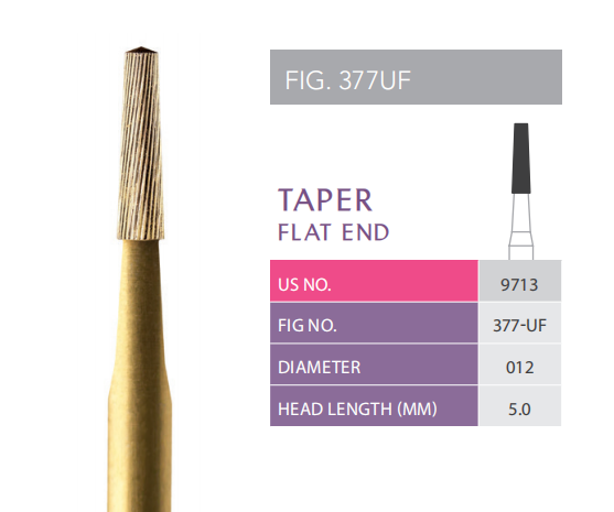 Gold Finishing Burs - Fine Finishing - 30 Blade