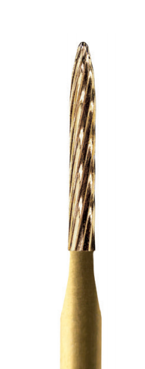 Gold Finishing Burs - Trimming & Finishing - 12 Blade