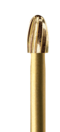 Gold Finishing Burs - Trimming & Finishing - 12 Blade