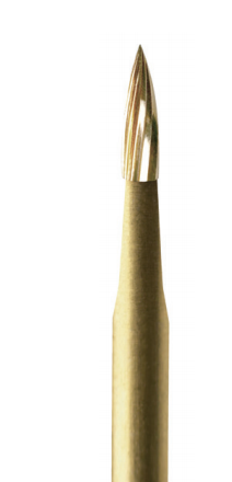 Gold Finishing Burs - Trimming & Finishing - 12 Blade