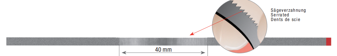 Diamond Finishing Strips - Single Side Coated