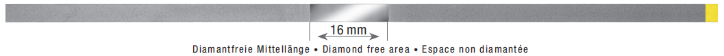 Diamond Finishing Strips - Single Side Coated