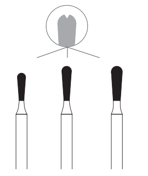 Edenta Diamond Bur DiaCut Multilayer FG- Pear Long