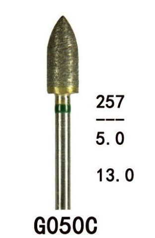 Fully-Sintered Diamond Laboratory Burs HP