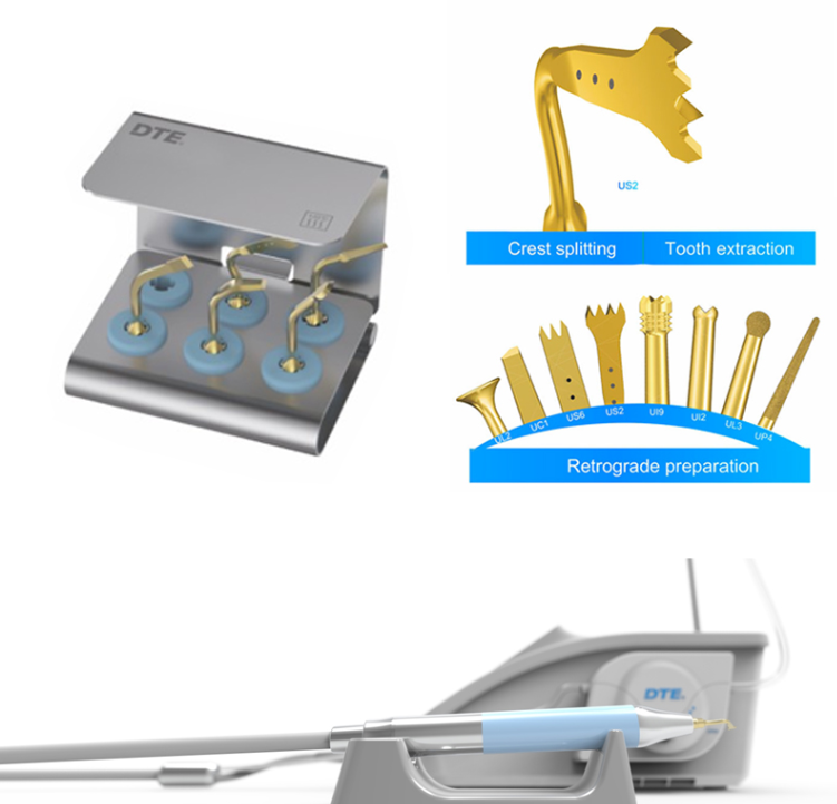 Surgery-X (Led)- Piezo Bone Surgery with 2 LED Handpiece + 14 Tips (Third Generation)