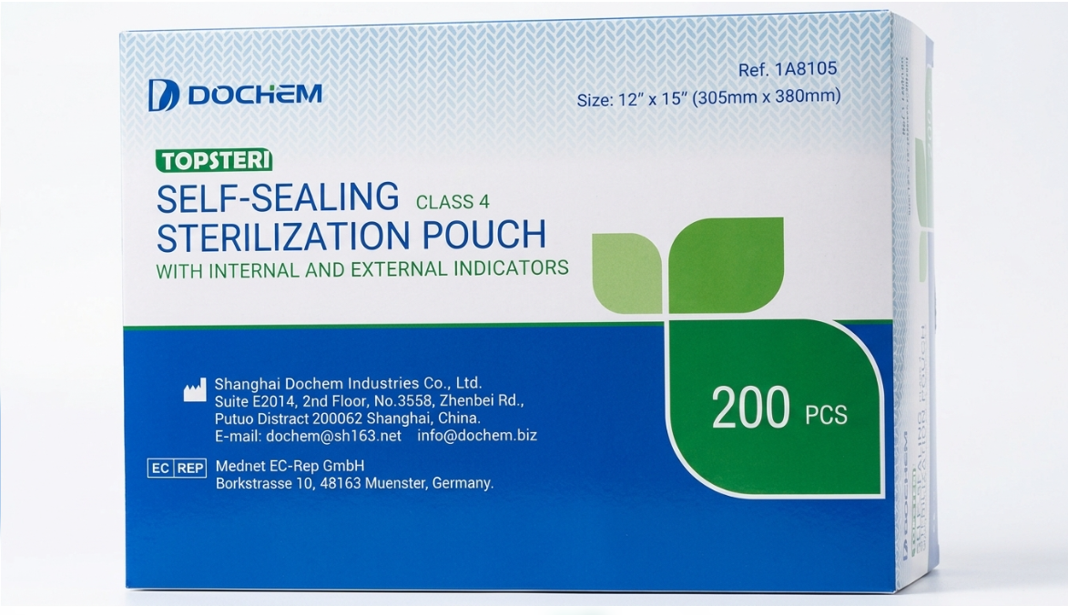 Self-Sealing Sterilization Pouches - 200 Pcs
