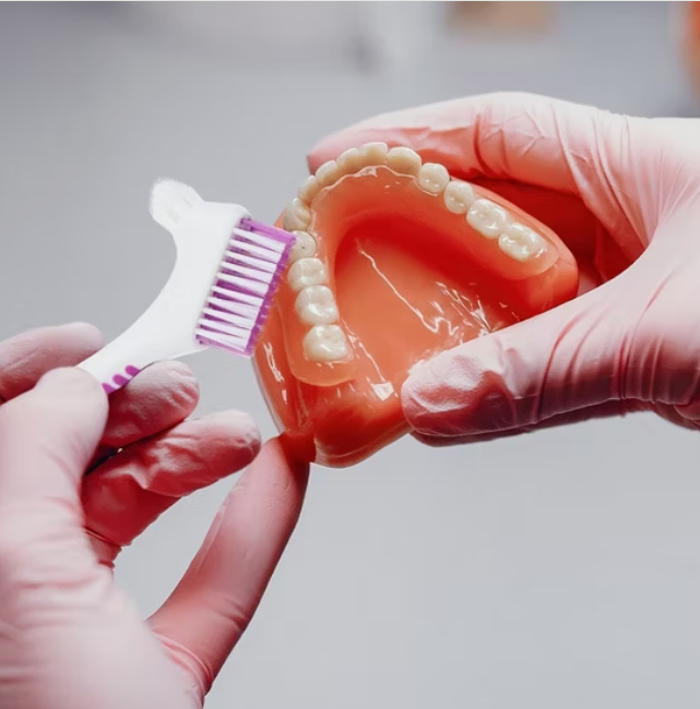 Denture Brush Double Sided