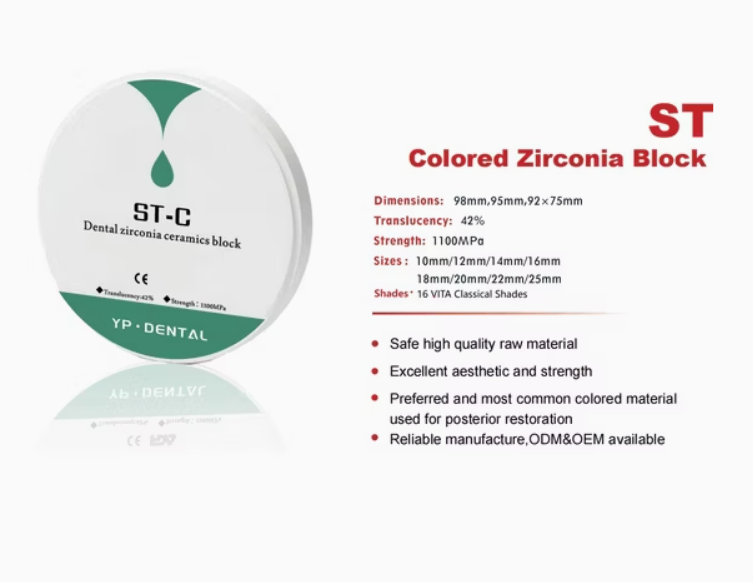 (YP-Dental) Dental Zirconia Ceramic Block