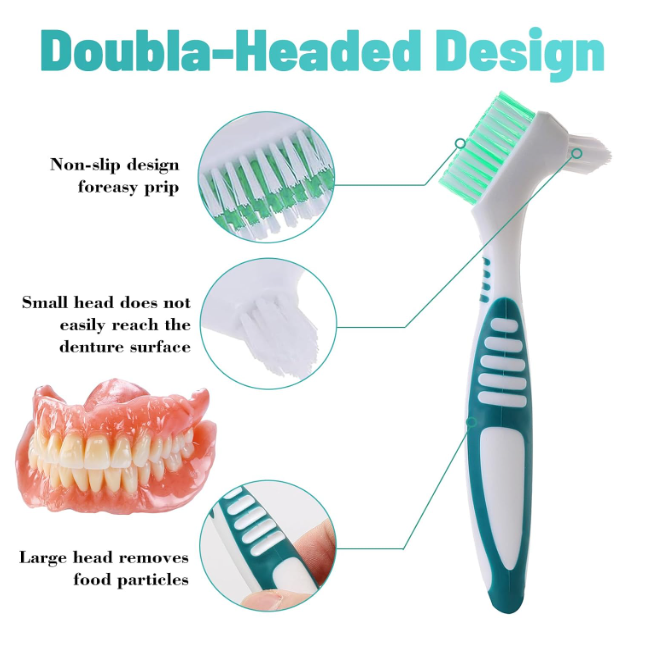 Denture Brush Double Sided