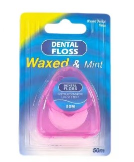 Dental Floss Waxed and Mint