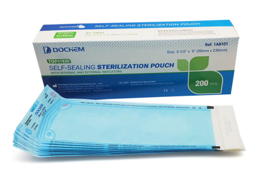 Self-Sealing Sterilization Pouches - 200 Pcs