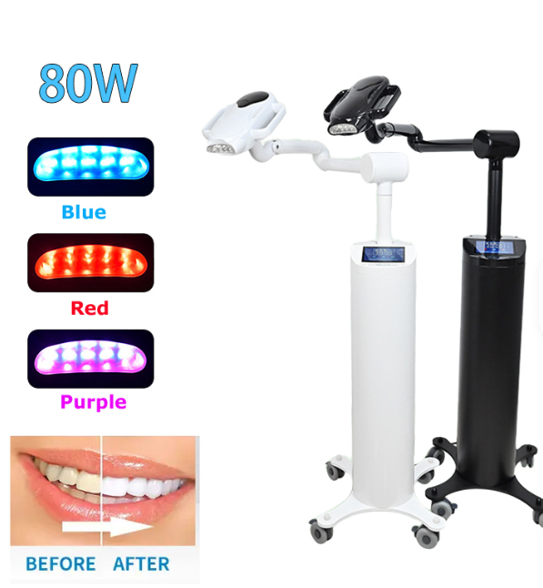 Dental Bleaching Unit Lamp Touch Screen- 10 LED Cold Light Teeth Whitening