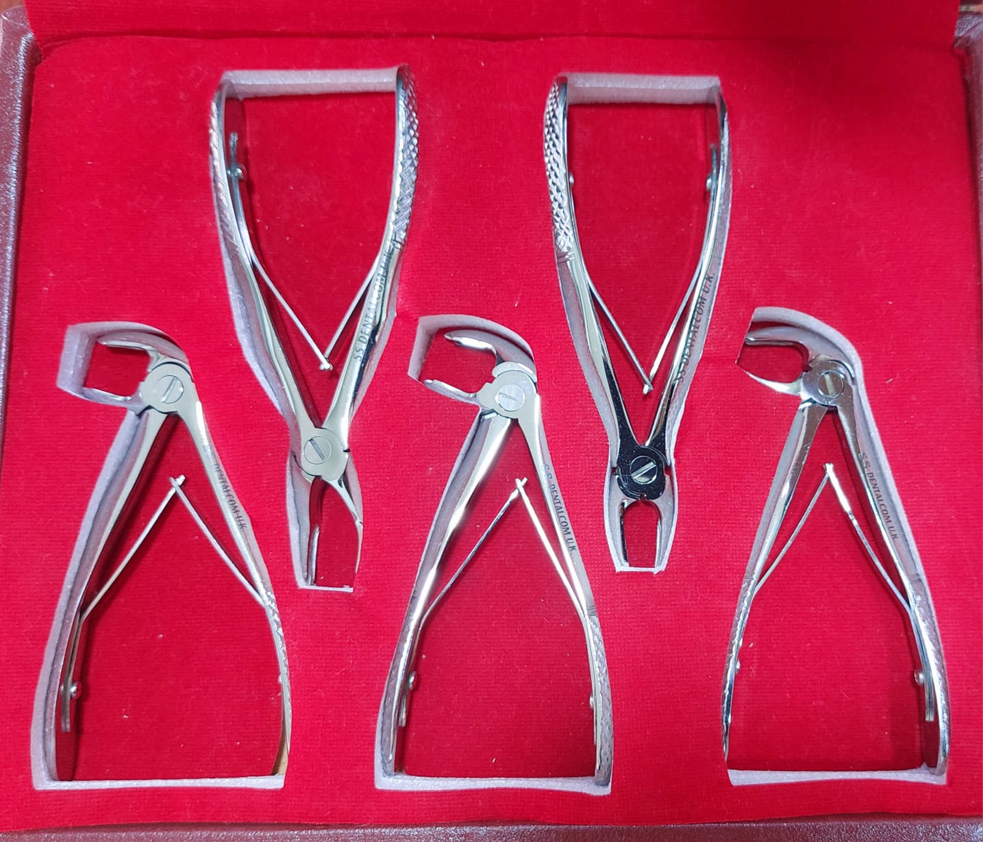Tooth Forceps Kit Pedodontic - 5 PCs