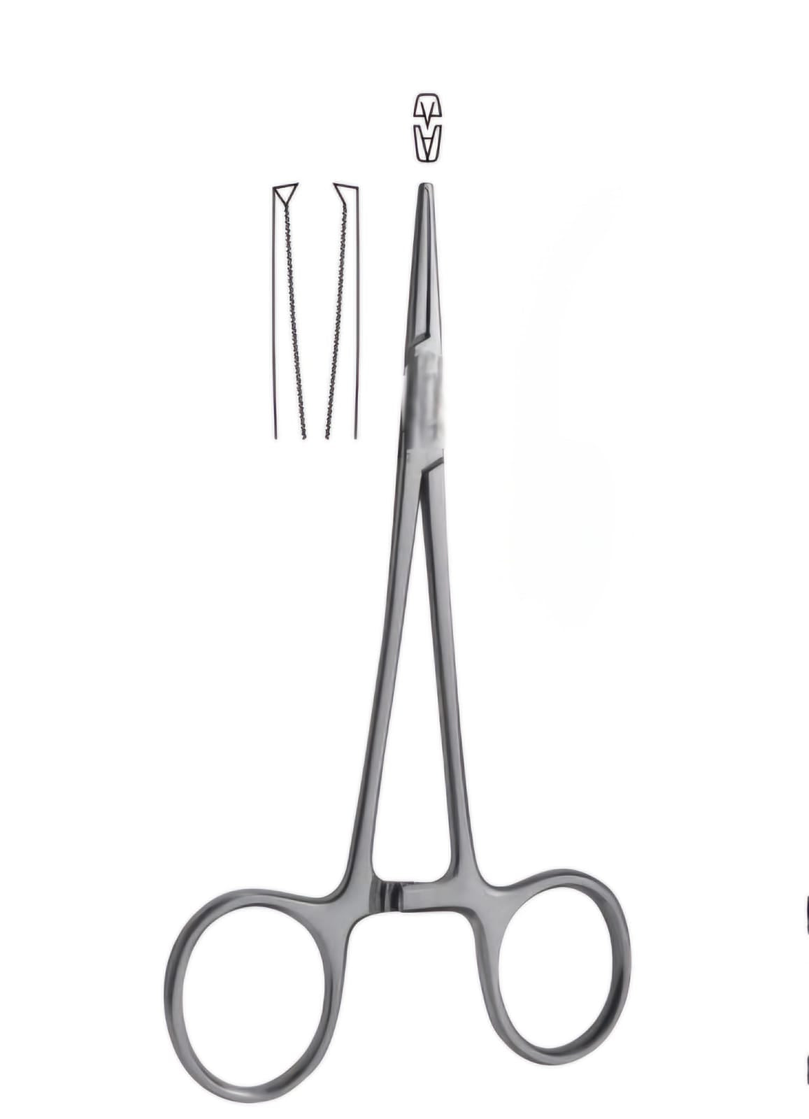 Hemostatic Forceps- Halstead Mosquito 1x2 Straight