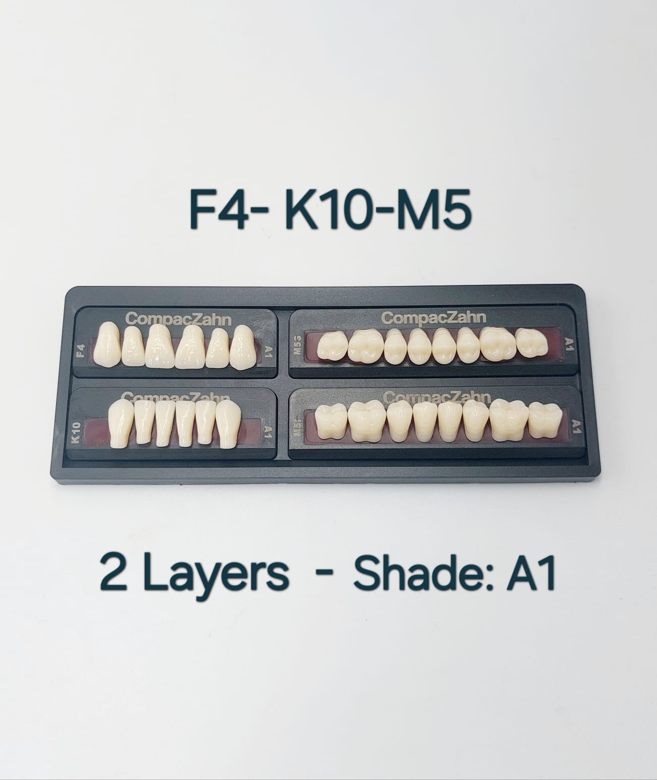 CompacZahn Acrylic Teeth 2 Layers Shade: A1