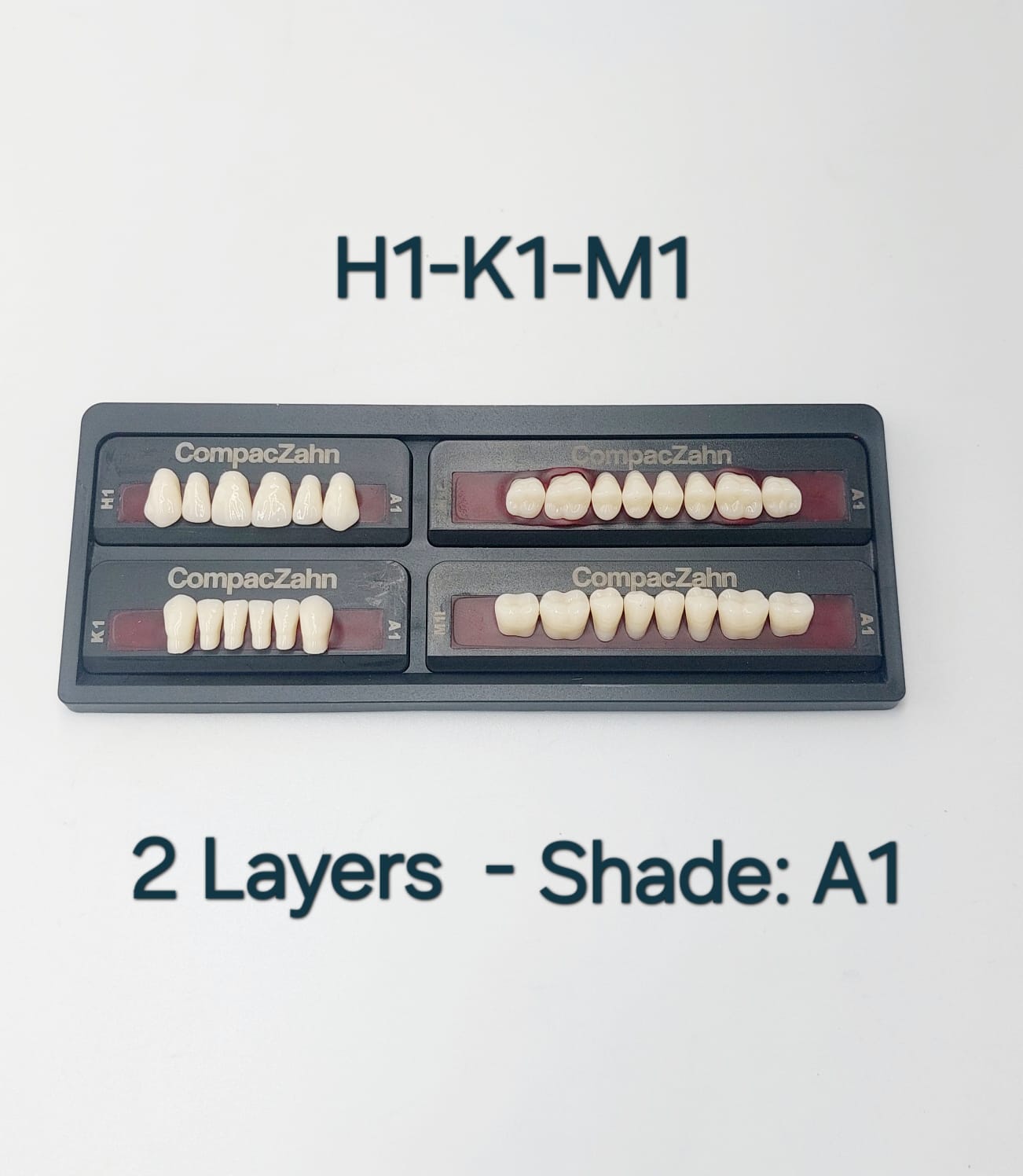 CompacZahn Acrylic Teeth 2 Layers Shade: A1