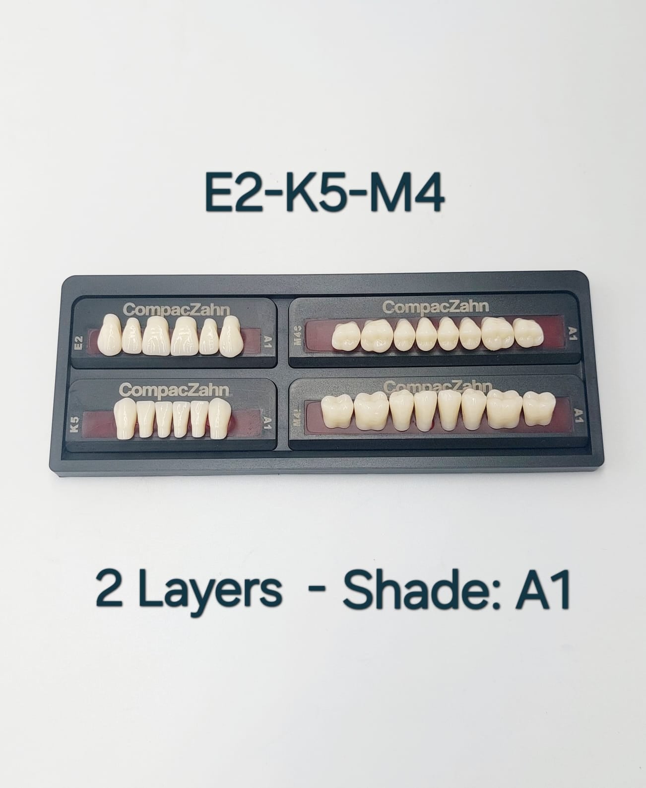 CompacZahn Acrylic Teeth 2 Layers Shade: A1