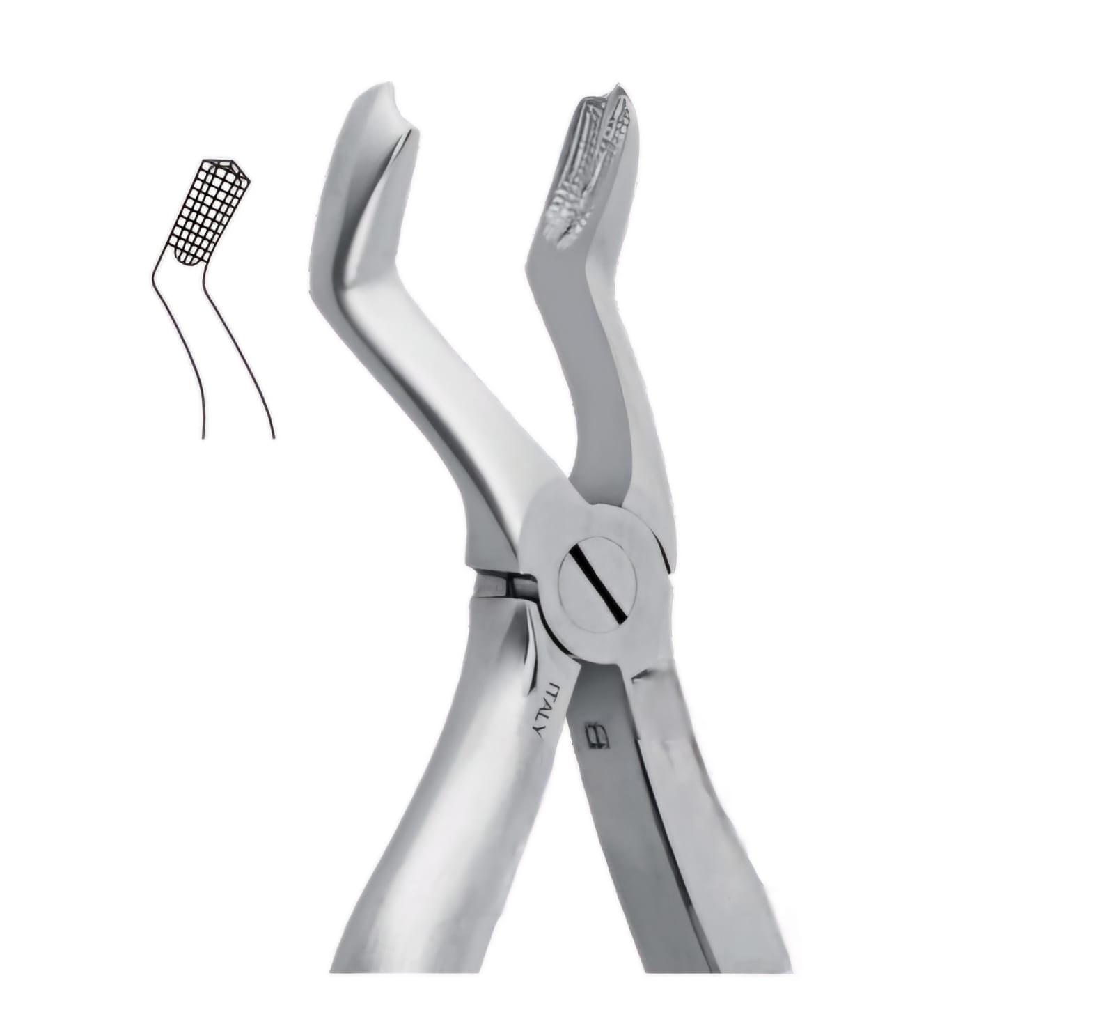 PEDODONTIC TOOTH FORCEPS - SPRINGS LOADED HANDLE