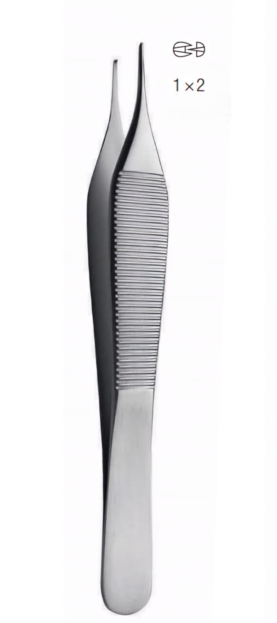 TISSUE TWEEZERS MICRO ADSON