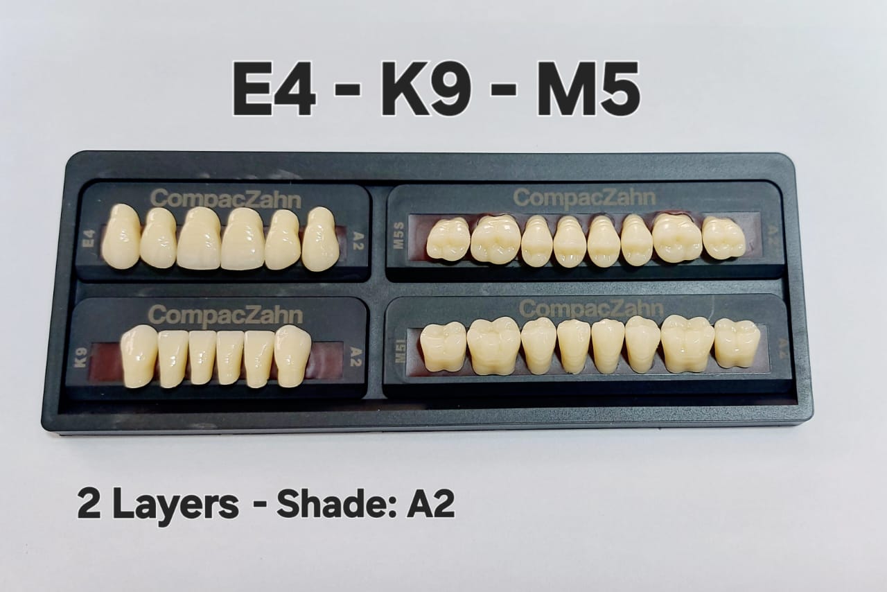 CompacZahn Acrylic Teeth 2 Layers Shade: A2