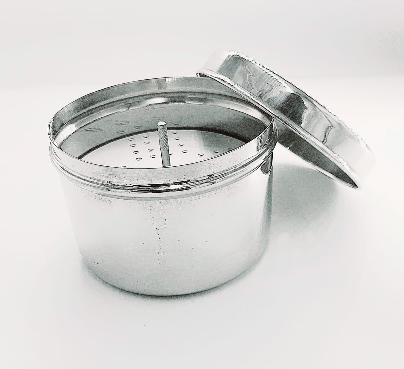 Endo Box With Cover 64 Holes - Stainless Steel