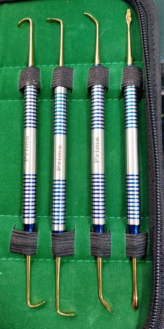 Sinus Osteotomes Kit- Gold TC