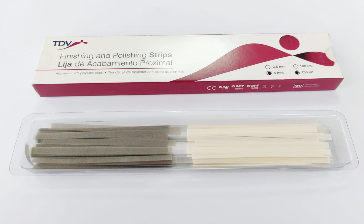 Finishing and Polishing Strips - Aluminum Oxide Coated Polyester Strips