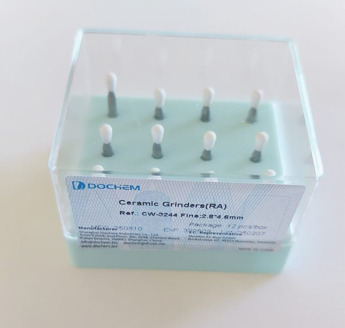 Ceramic Grinders White Stone Polishing Burs RA