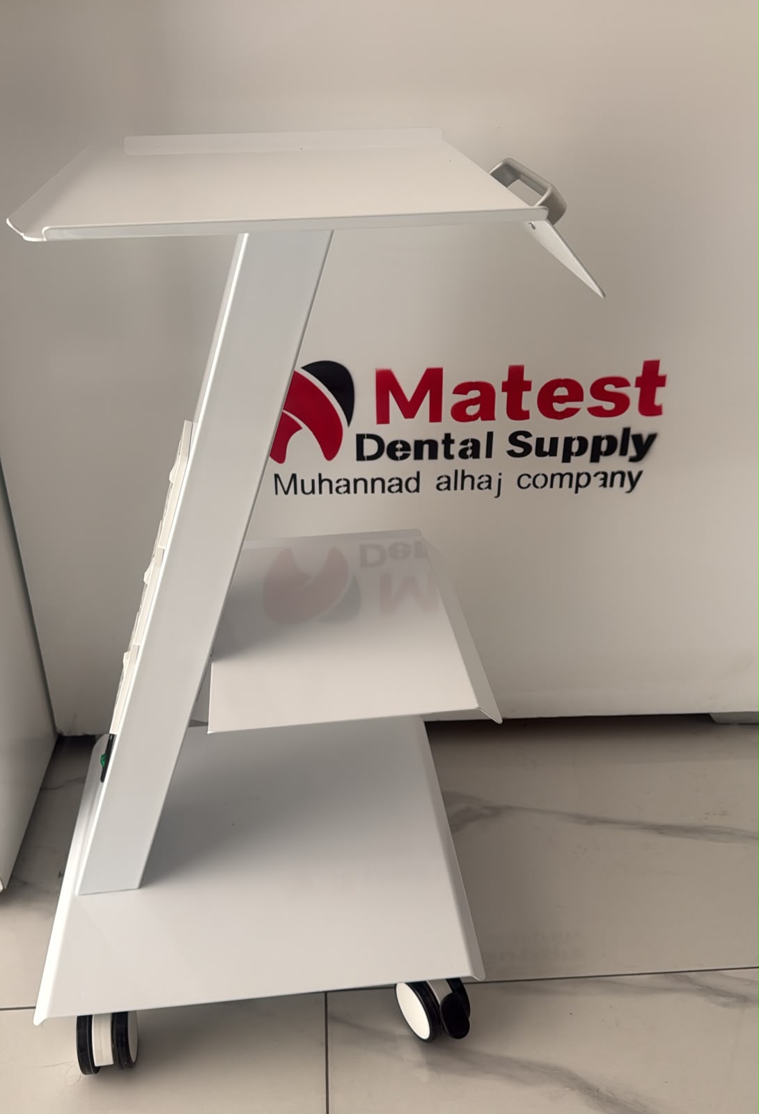 Dental Mobile Trolley with Electric Point, Aluminum Alloy