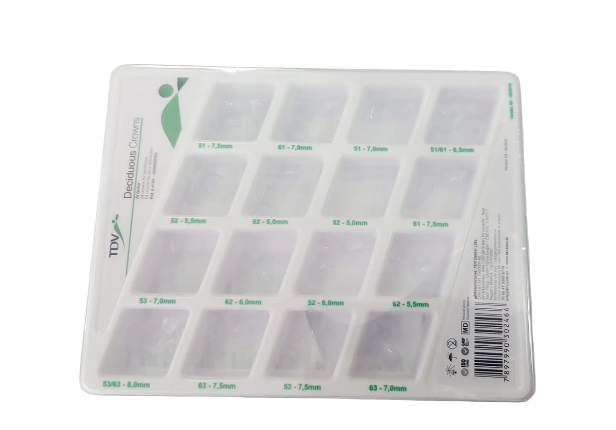 Transparent Crowns For Teeth Reconstruction