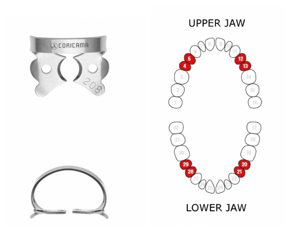 RUBBER DAM CLAMP